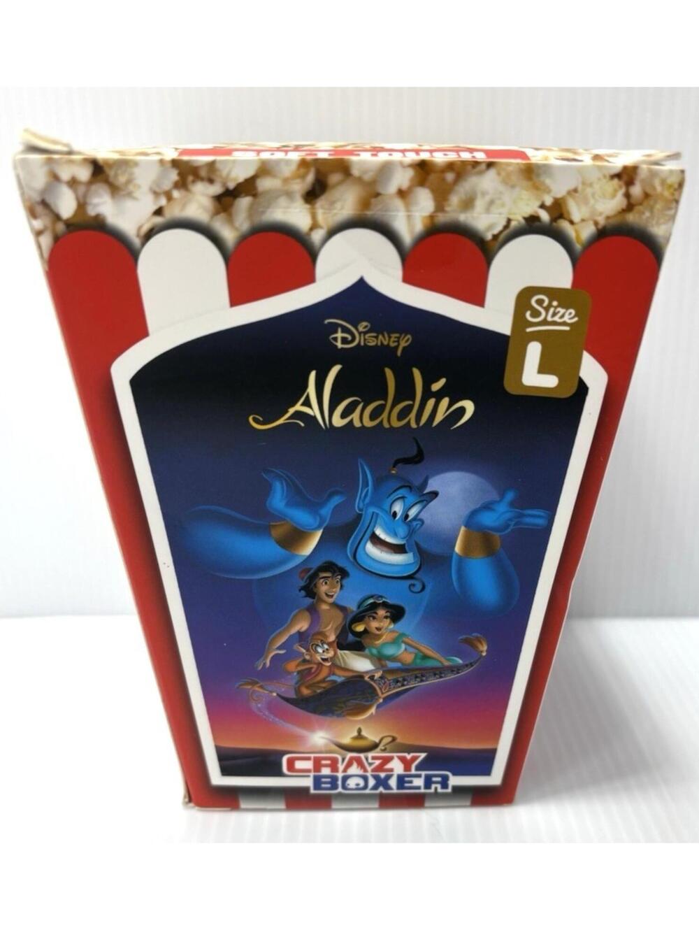 Disney Aladdin Men’s Stretch Boxer Brief L Breathable Anti-Irritation New